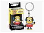 Llavero Pocket Pop: Minions Patinando Sobre Ruedas