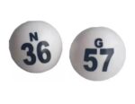 Paquete De 75 Balotas Para Juego De Bingo Profesional - Image 2