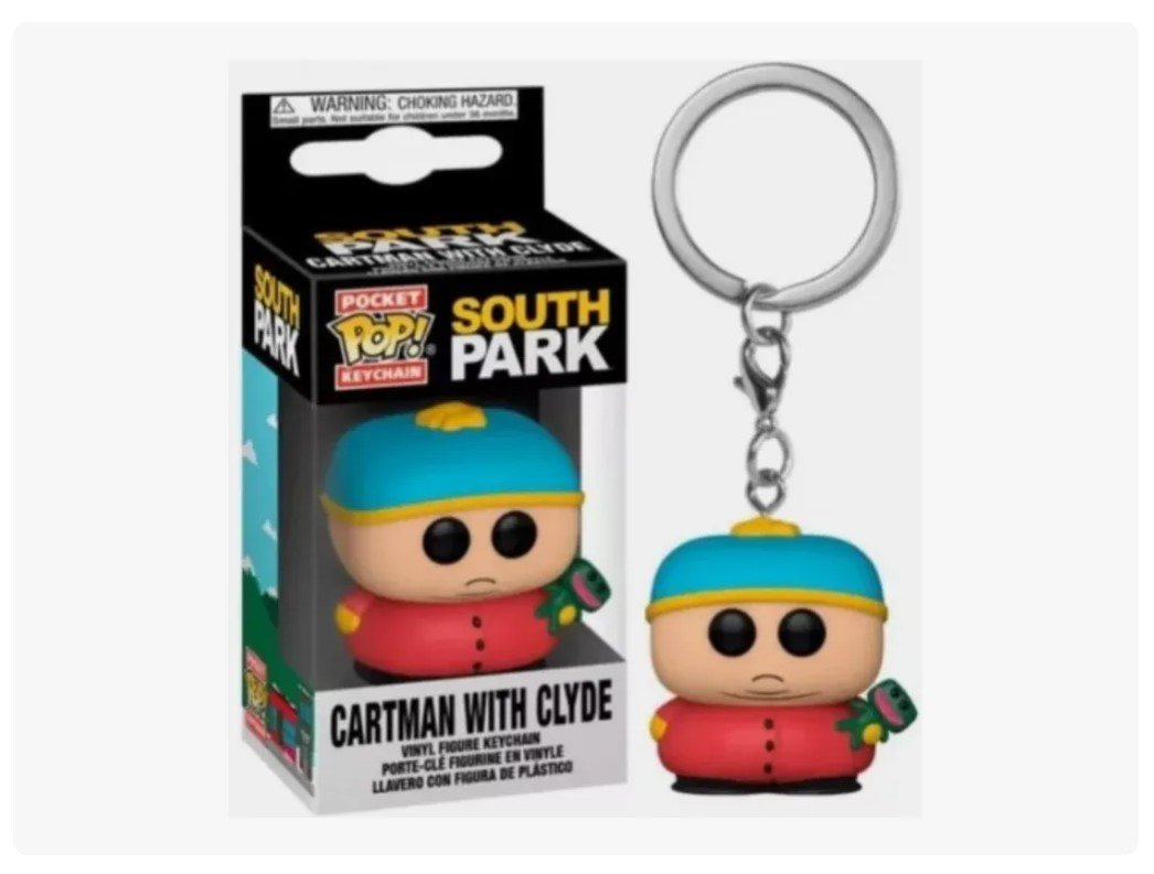 WhatsApp Image 2025-07-21 at 3.35.57 PM Llavero Pocket Pop: South Park Cartman Con Clyde - Image 1