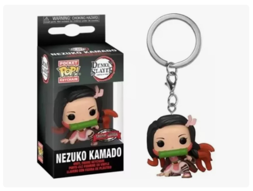 WhatsApp Image 2025-07-21 at 3.35.57 PM Llavero Pocket Pop: Demon Slayer Nezuko Kamado Con Vestido - Image 1