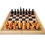 Ajedrez #3 En Madera Artesanal De 30 X 30