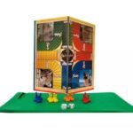 Parqués Magnético Plegable Doble Cara 6 Y 4 Puestos 35x35