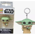 Llavero Pocket Pop: Star Wars Baby Yoda Con Colgante