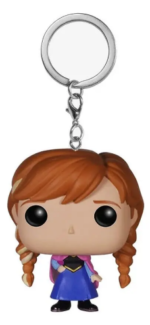 Llavero Pocket Pop: Frozen Anna Vestido Azul - Image 2