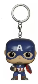 Llavero Pocket Pop: Los Vengadores Avengers Capitan America - Image 2