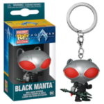 Llavero Pocket Pop: Aquaman Manta Negra/ Black Manta