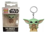 Llavero Pocket Pop: Star Wars Baby Yoda Con Rana