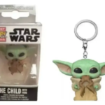 Llavero Pocket Pop: Star Wars Baby Yoda Con Rana