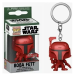Llavero Pocket Pop: Star Wars Boba Fett Rojo