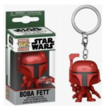 Llavero Pocket Pop: Star Wars Boba Fett Rojo