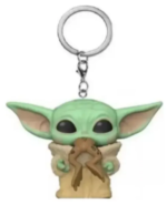 Llavero Pocket Pop: Star Wars Baby Yoda Con Rana - Image 2