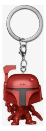 Llavero Pocket Pop: Star Wars Boba Fett Rojo - Image 2